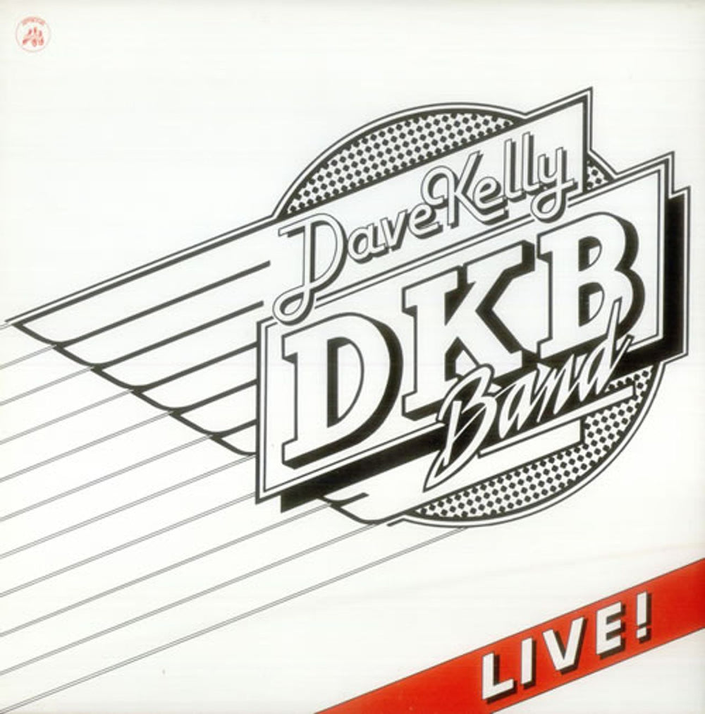 Dave Kelly Live! Italian vinyl LP album (LP record) AP033