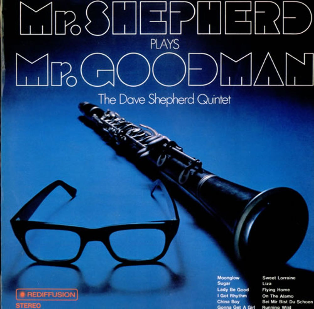 Dave Shepherd Mr. Shepherd Plays Mr. Goodman UK vinyl LP album (LP record) ZS30