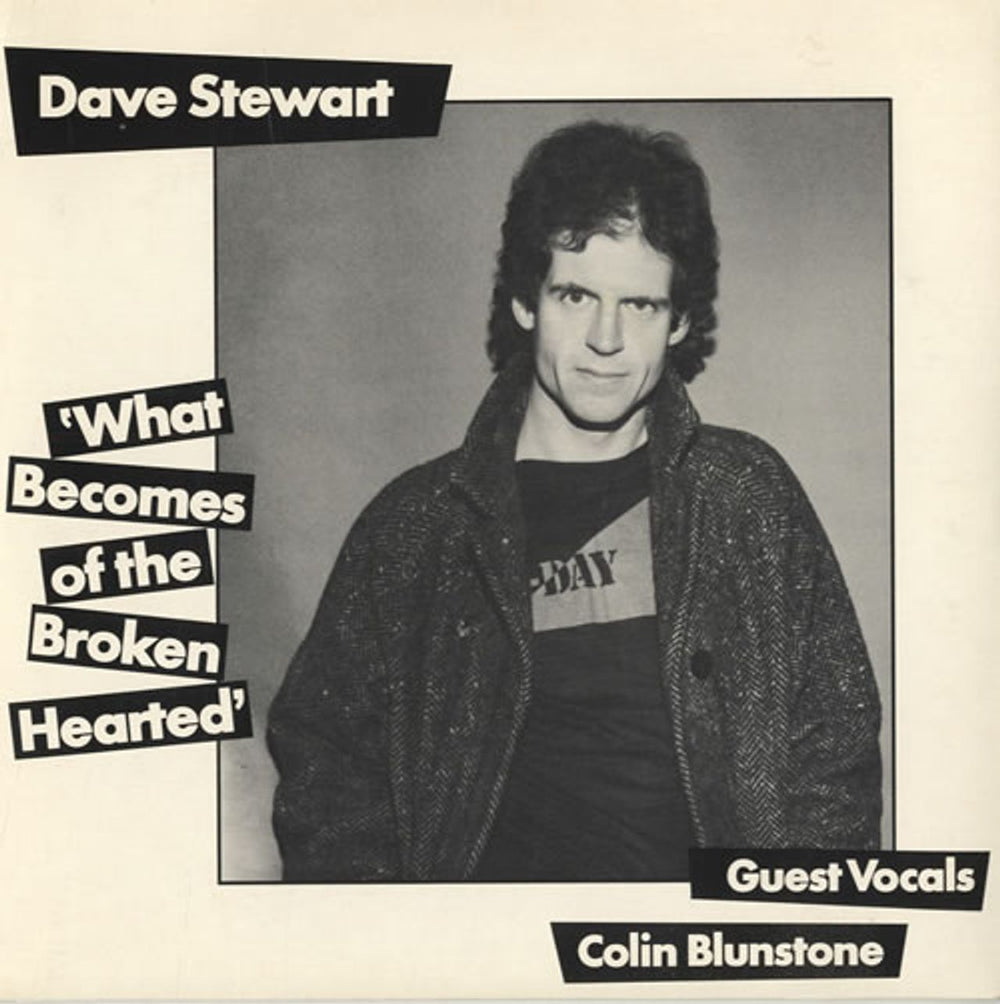 Dave Stewart & Barbara Gaskin What Becomes Of The Broken Hearted - 2nd UK 7" vinyl single (7 inch record / 45) BROKEN1