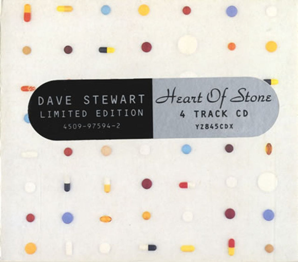 David A. Stewart Heart Of Stone UK CD single (CD5 / 5") YZ845CDX