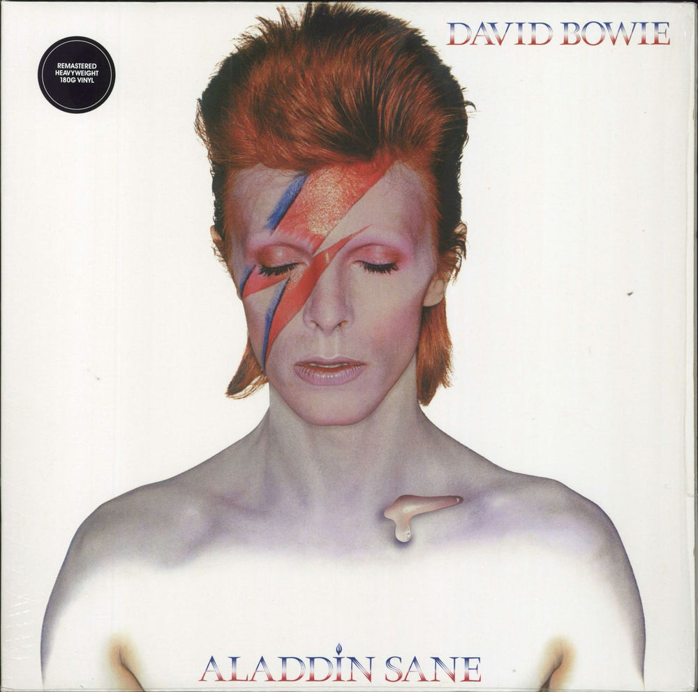 David Bowie Aladdin Sane - 180gm Vinyl + Shrink UK vinyl LP album (LP record) DB69735