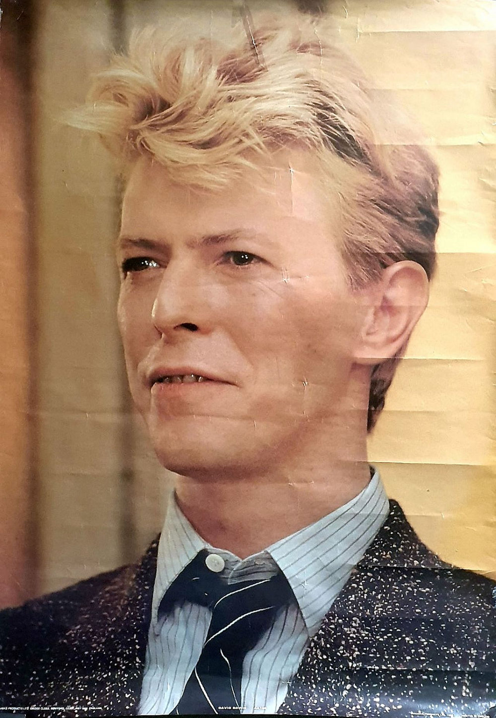 David Bowie Anabas Poster AA100 UK poster 24 X 35