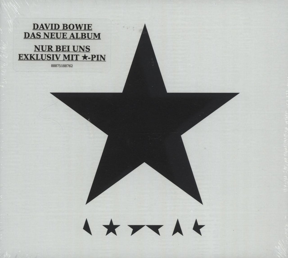 David Bowie Blackstar - MSD Exclusive + Sealed Box German CD album (CDLP) 88875188762