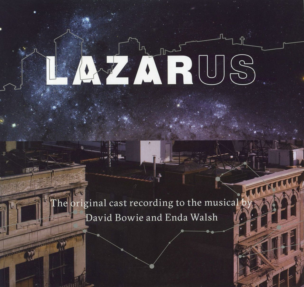 David Bowie Lazarus - Original New York Cast Recording UK 3-LP vinyl record set (Triple LP Album) 88985374551