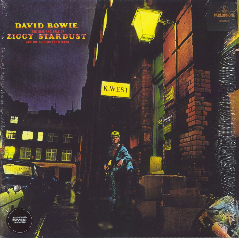 David Bowie The Rise And Fall Of Ziggy Stardust - 180gm - shrink UK vinyl LP album (LP record) DB69734