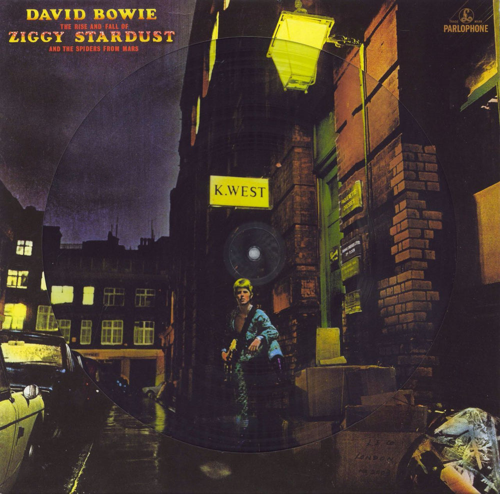 David Bowie The Rise And Fall Of Ziggy Stardust - 50th Anniversary UK picture disc LP (vinyl picture disc album) DBZSPD2022