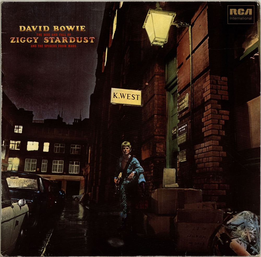 David Bowie The Rise And Fall Of Ziggy Stardust And The Spiders From Mars - EX German vinyl LP album (LP record) NL83843