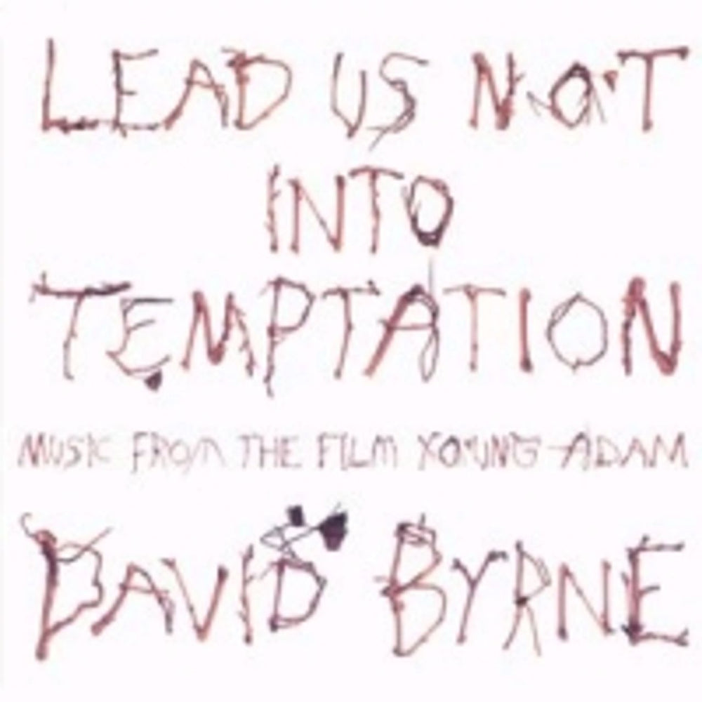 David Byrne Lead Us Not Into Temptation UK vinyl LP album (LP record) THRILL133LP
