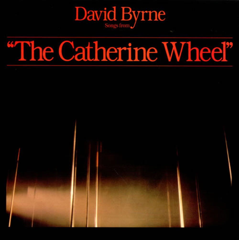 David Byrne Songs From 'The Catherine Wheel' UK vinyl LP album (LP record) SRK3645