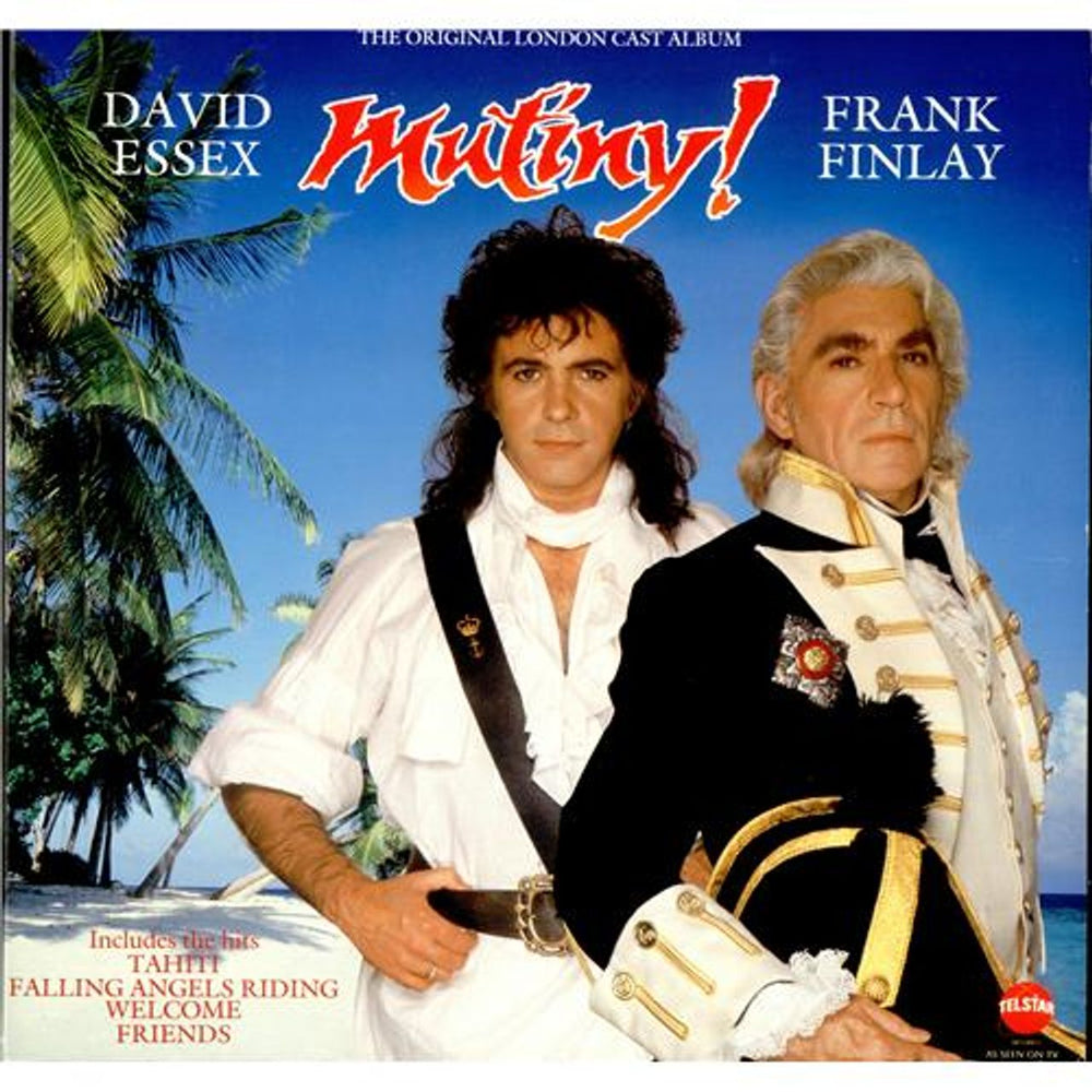 David Essex Mutiny UK vinyl LP album (LP record) STAR2261