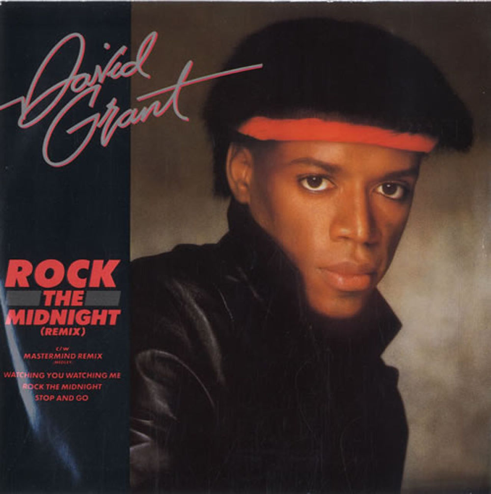 David Grant Rock The Midnight - Remix UK 7" vinyl single (7 inch record / 45) GRAN4