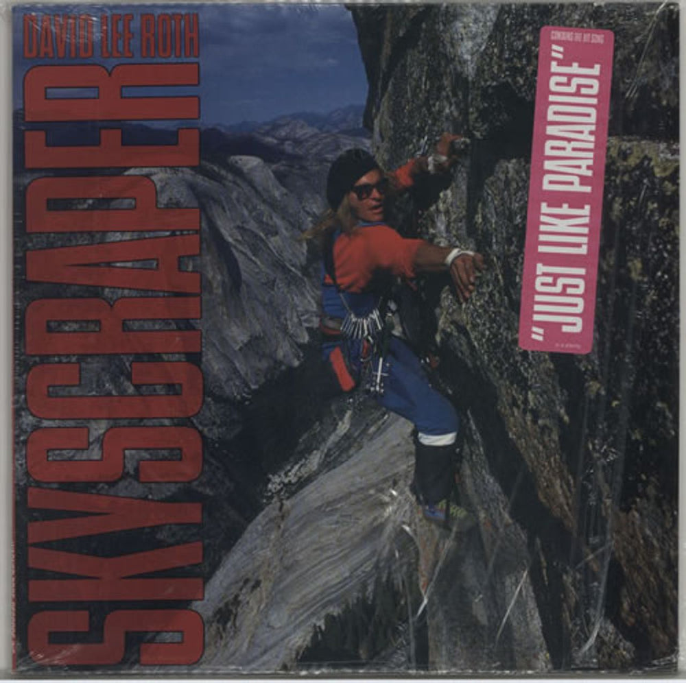 David Lee Roth Skyscraper German vinyl LP album (LP record) 925671-1