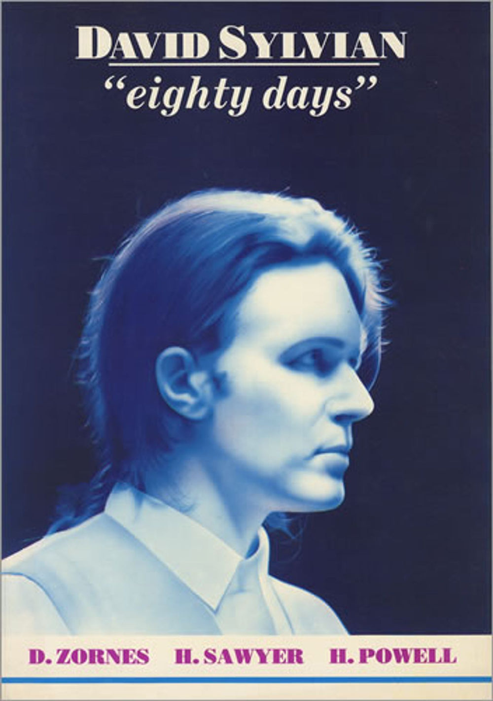 David Sylvian Eighty Days UK book