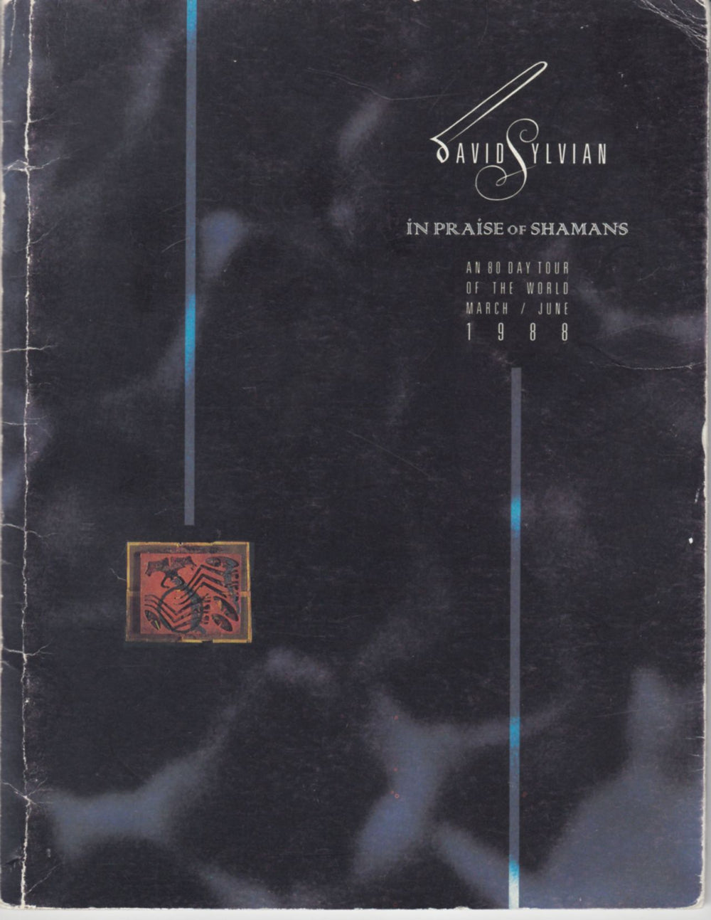 David Sylvian In Praise Of The Shamans UK tour programme TOUR PROGRAMME