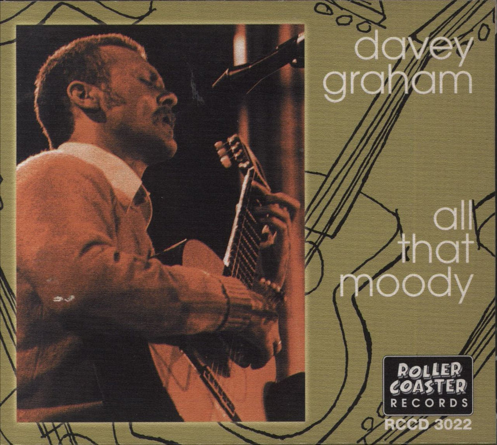 Davy Graham All That Moody UK CD album (CDLP) RCCD3022