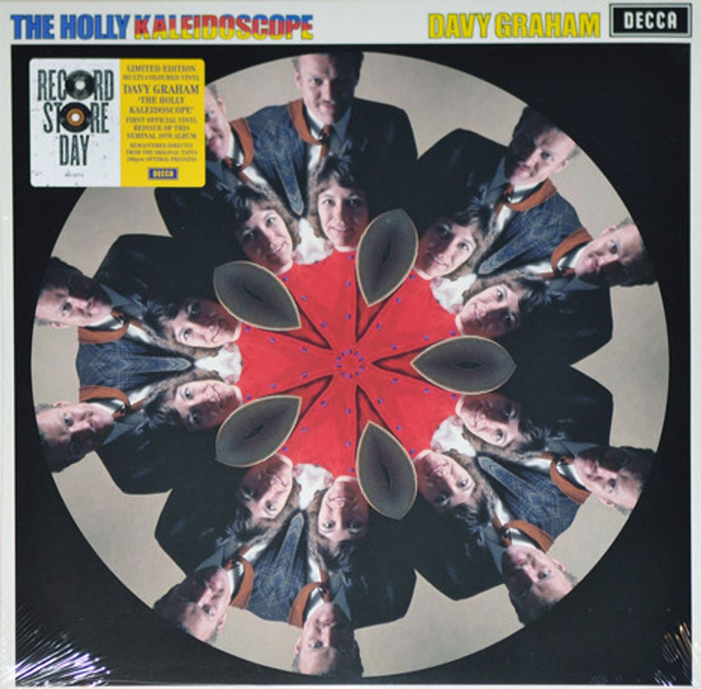 Davy Graham The Holly Kaleidoscope - RSD 2020 - Kaleidoscope Vinyl UK vinyl LP album (LP record) 085447-5