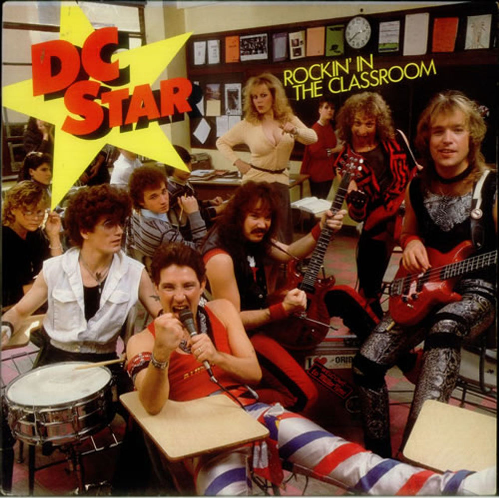 DC Star Rockin' In The Classroom US vinyl LP album (LP record) 90251-1