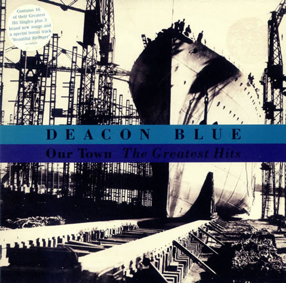 Deacon Blue Our Town - The Greatest Hits UK 2-LP vinyl record set (Double LP Album) 4766421