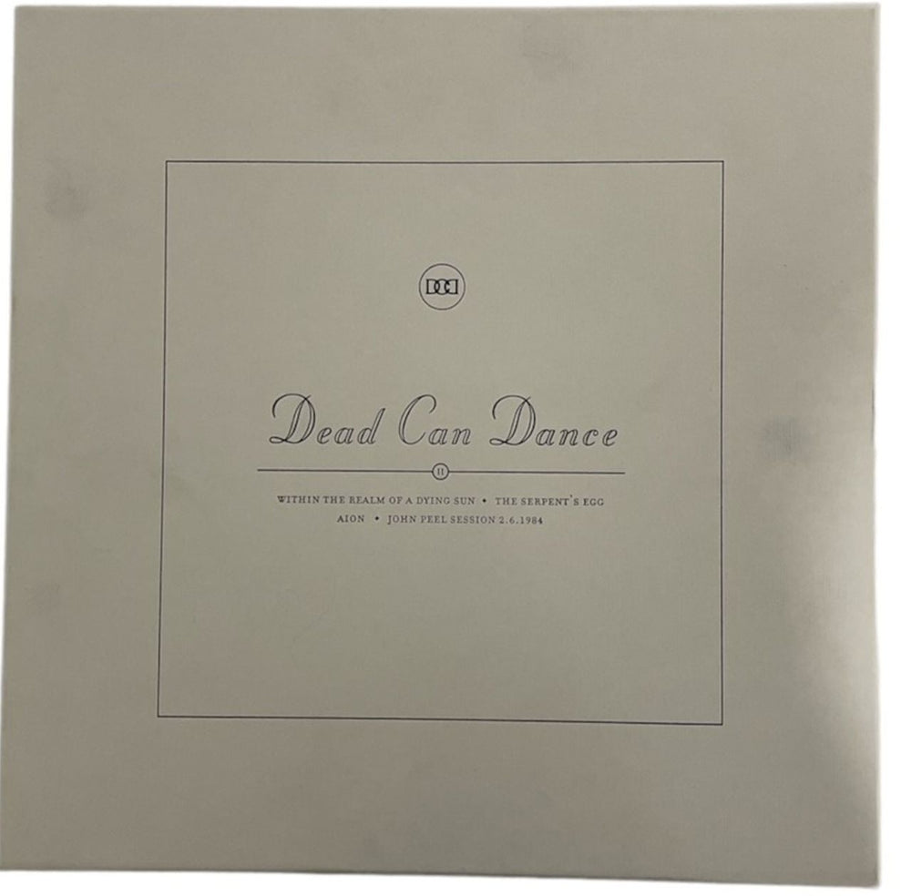 Dead Can Dance DCD II UK Vinyl Box Set VIN180LP033