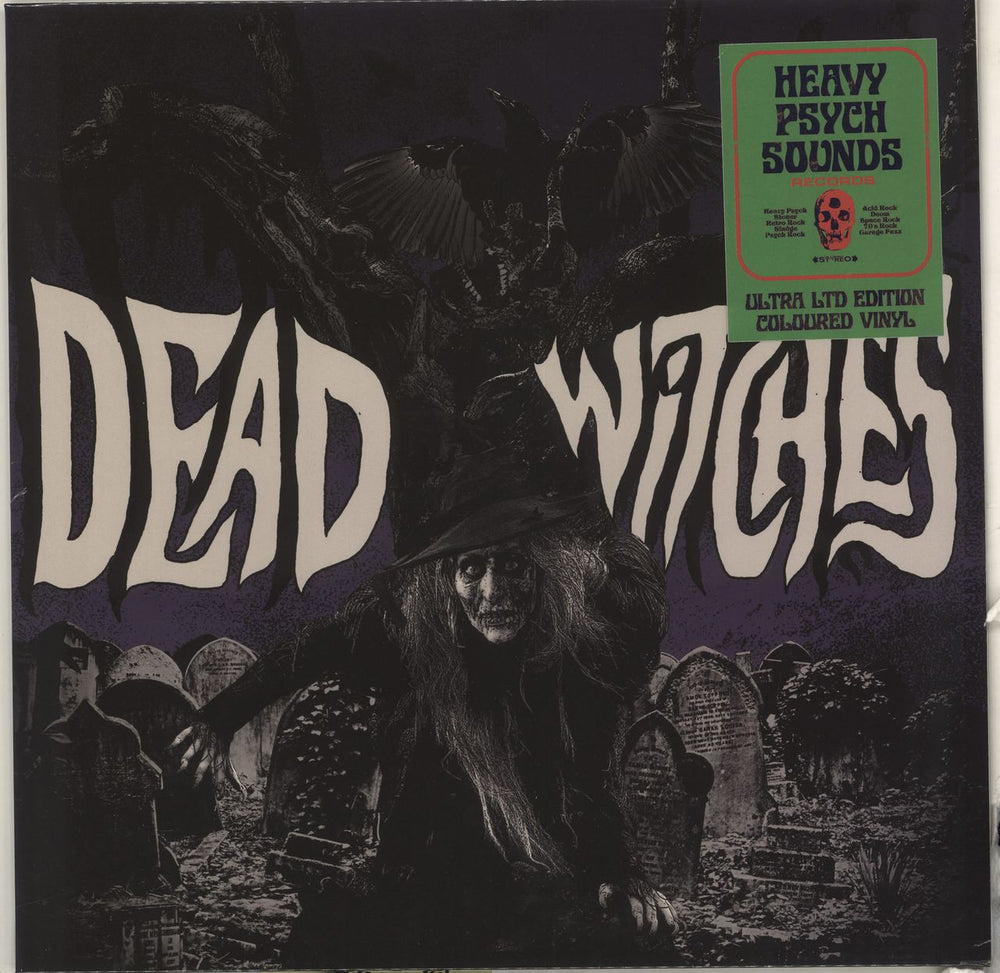 Dead Witches Ouija - 2019 Issue - Sealed + Green Sticker UK vinyl LP album (LP record) HPS048