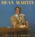 Dean Martin Once In A While UK vinyl LP album (LP record) K54103