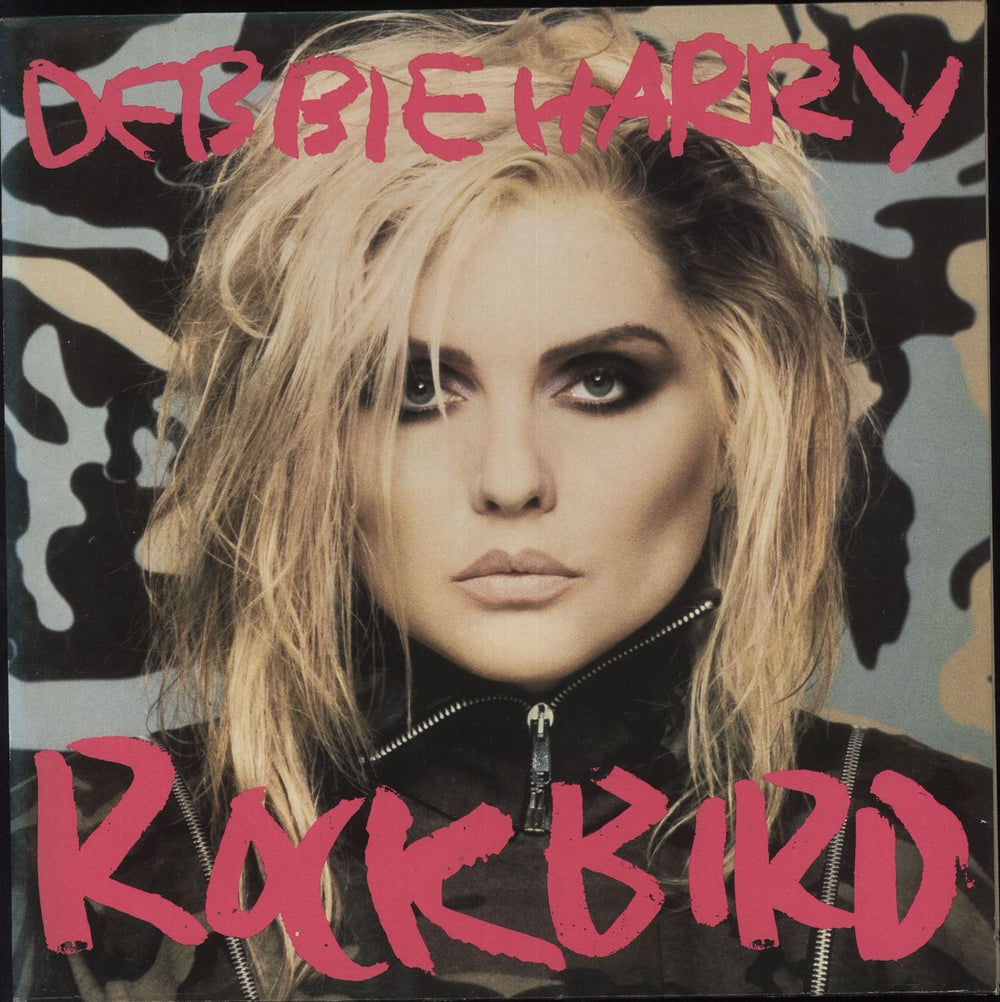 Debbie Harry Rockbird - Pink Titles UK vinyl LP album (LP record) CHR1540