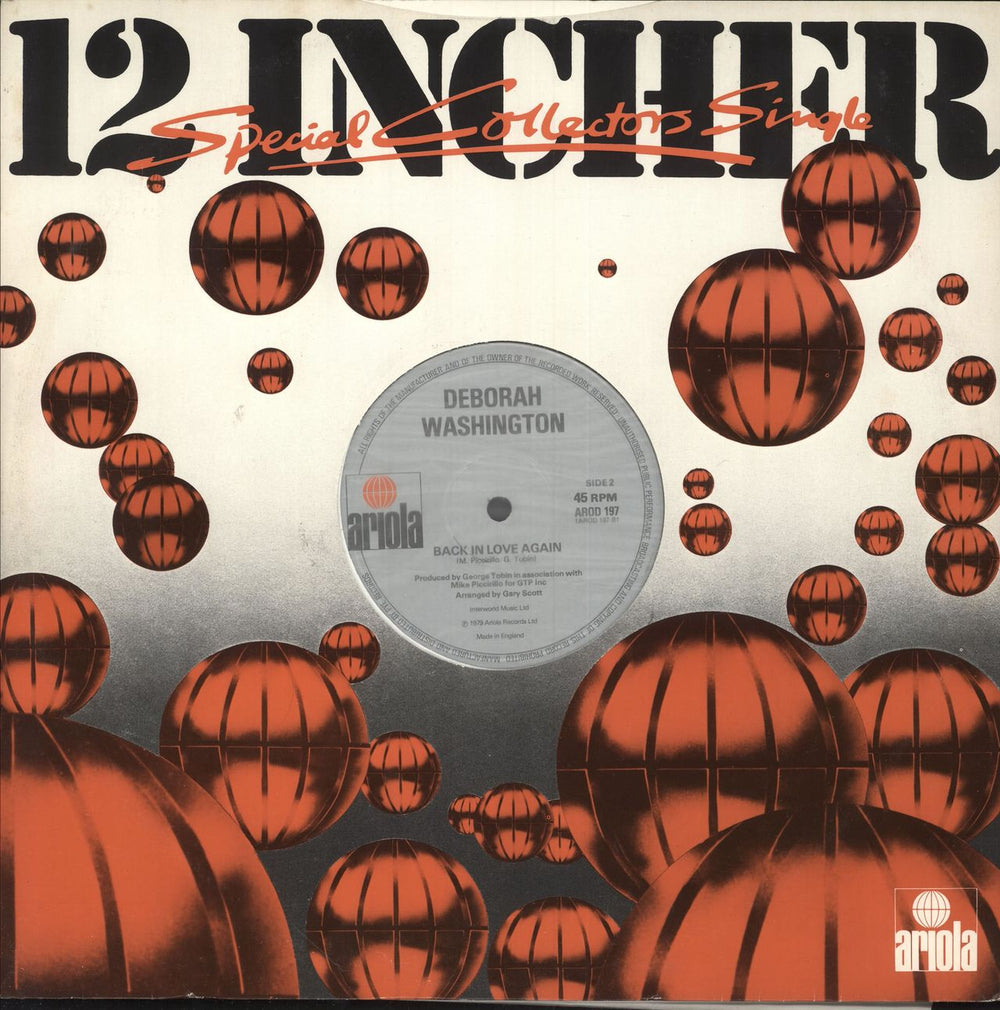 Deborah Washington Rock It UK 12" vinyl single (12 inch record / Maxi-single)