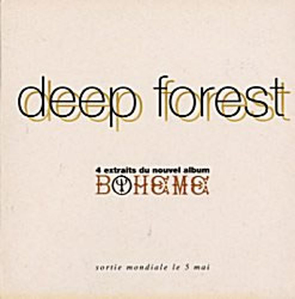 Deep Forest Boheme Sampler French Promo CD single (CD5 / 5") SAMP2694