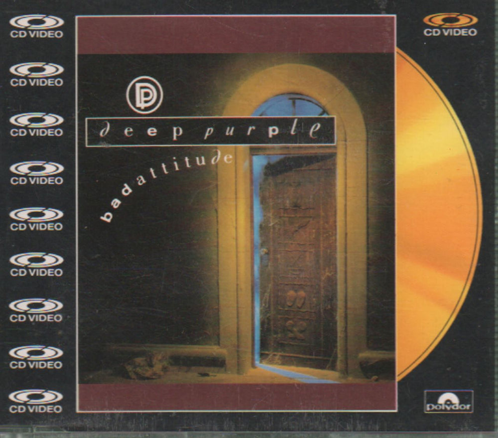 Deep Purple Bad Attitude Cdv UK CD single (CD5 / 5") 08000882