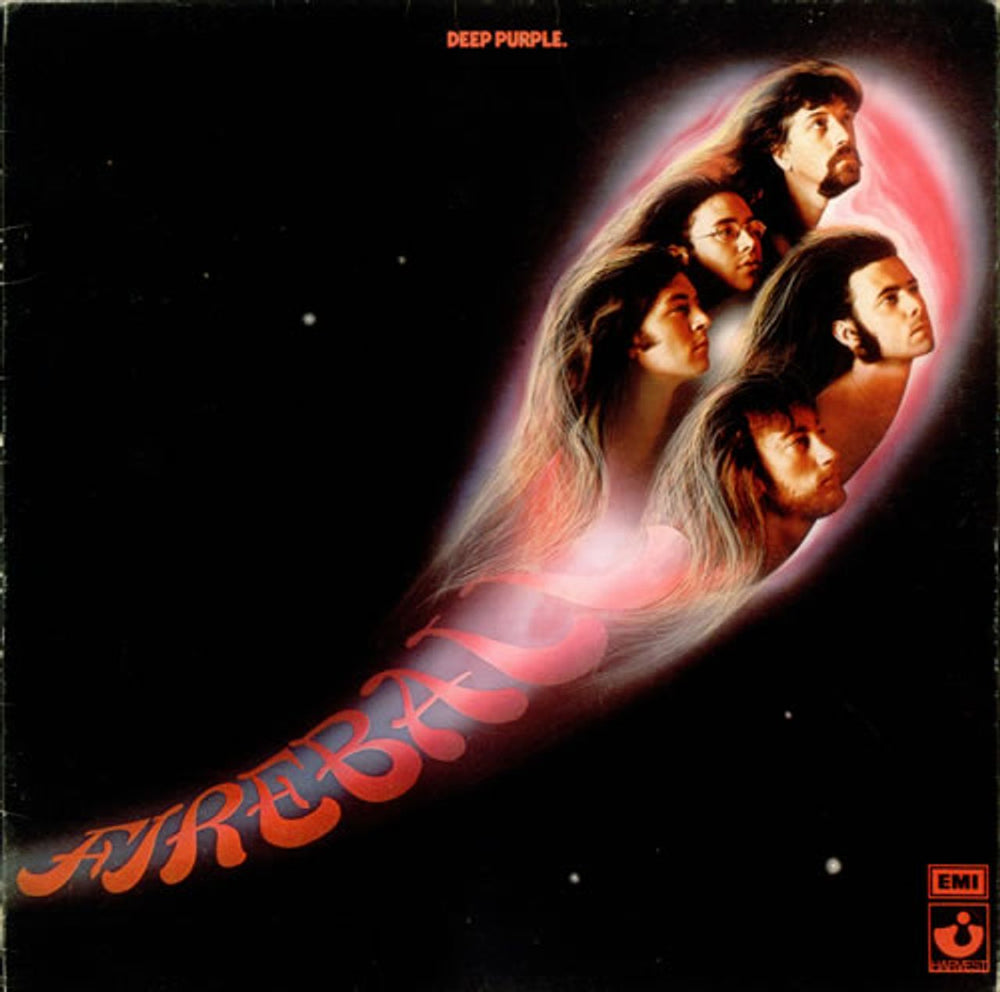 Deep Purple Fireball - 2nd UK vinyl LP album (LP record) SHVL793