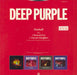 Deep Purple Fireball + Promo Stickered Sleeve UK Promo 12" vinyl single (12 inch record / Maxi-single)