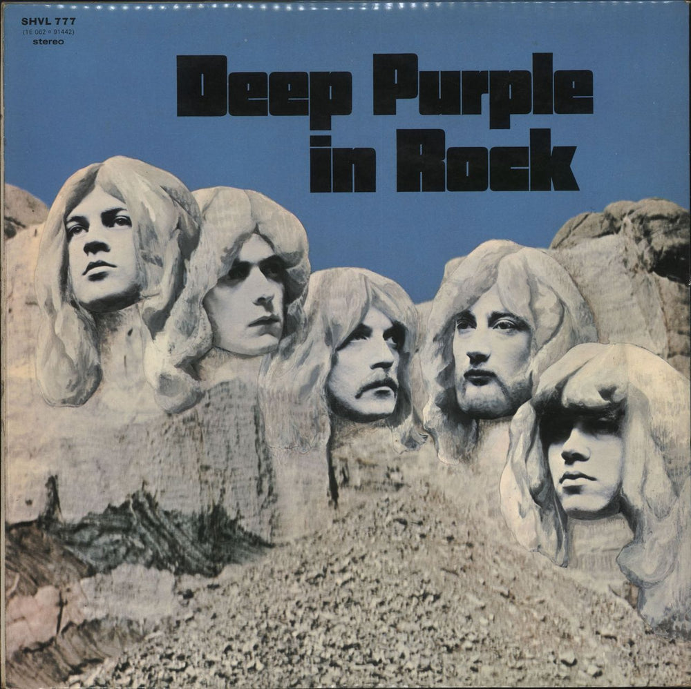 Deep Purple In Rock - 2nd UK vinyl LP album (LP record)