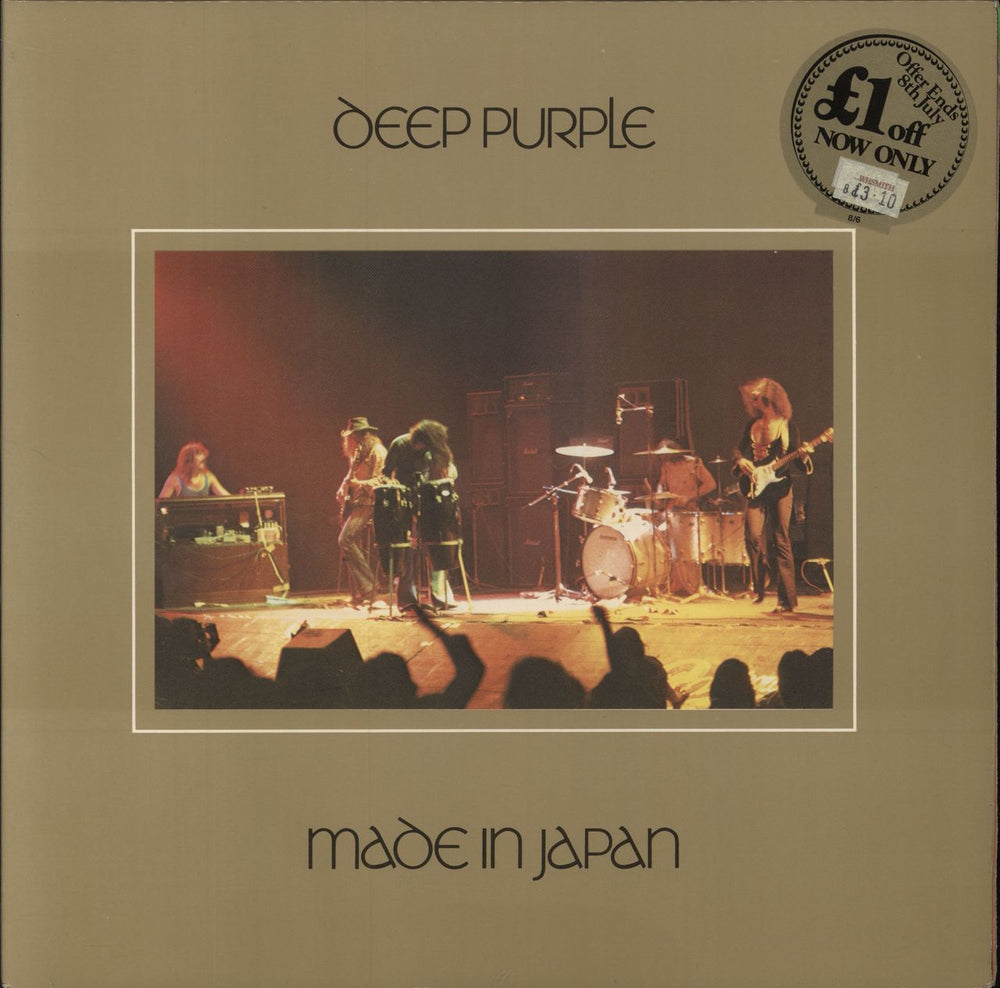 Deep Purple Made In Japan - 2nd - Laminated UK 2-LP vinyl record set (Double LP Album) TPSP351