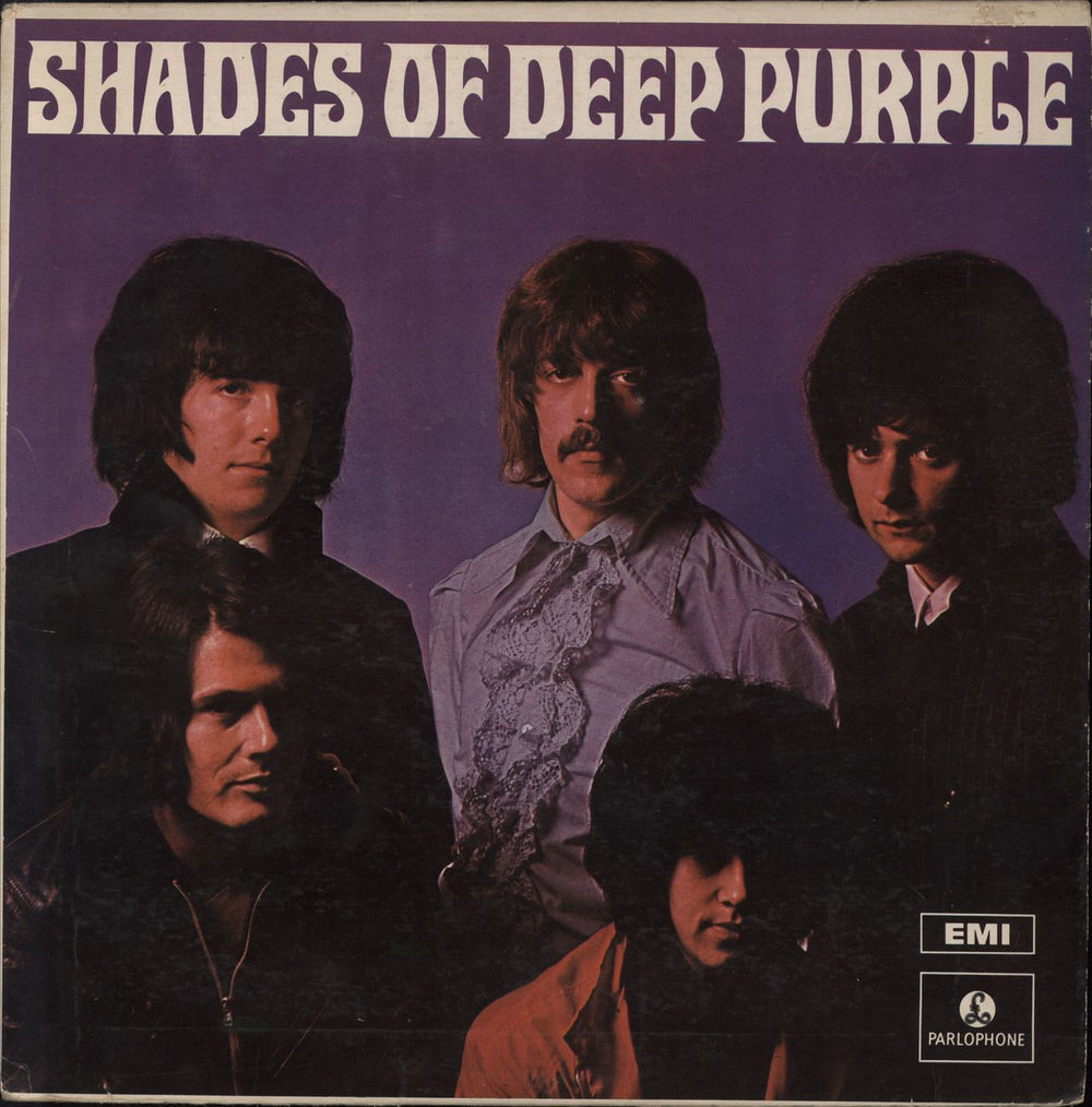 Deep Purple Shades Of Deep Purple - Pasted P/S Indian vinyl LP album (LP record) PCS7055