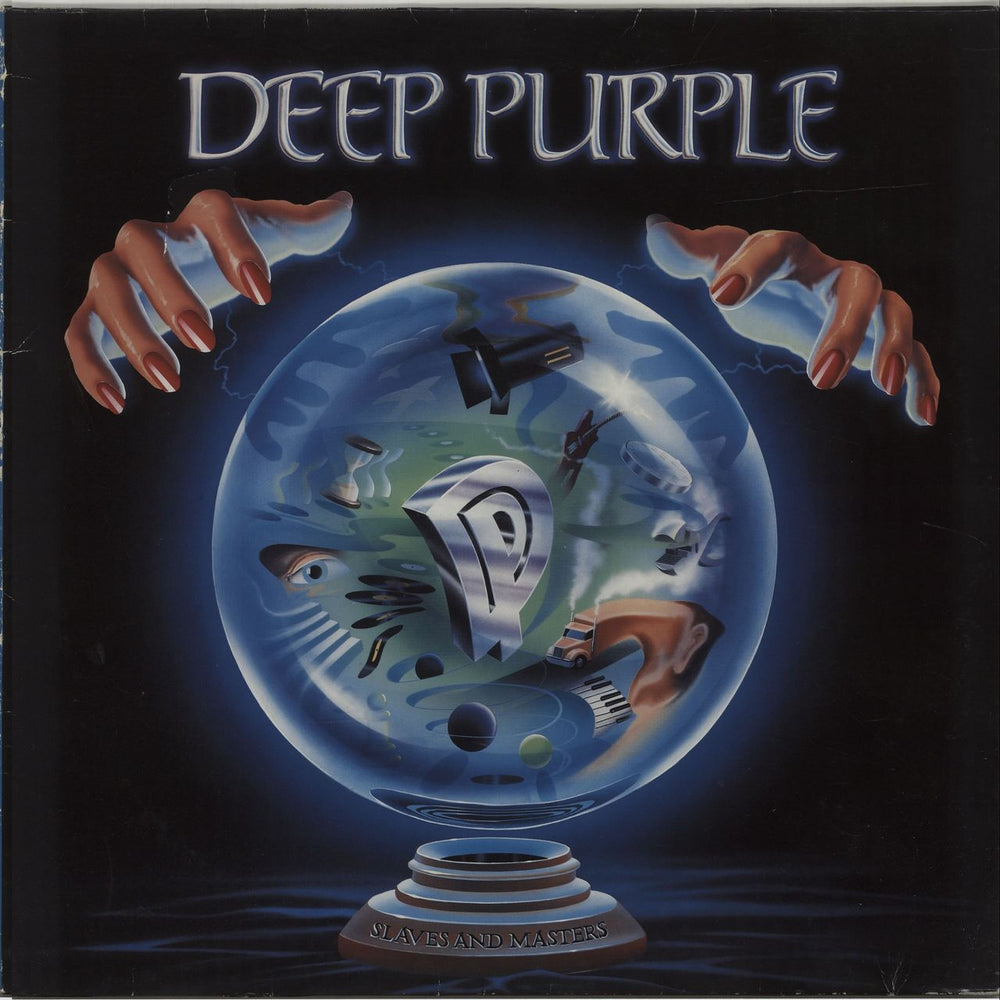 Deep Purple Slaves And Masters - EX UK vinyl LP album (LP record) PL90535
