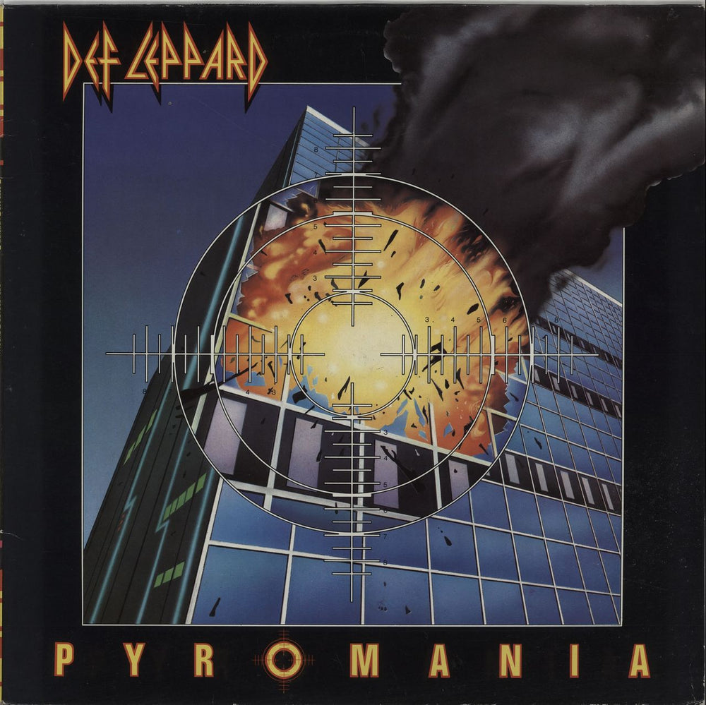 Def Leppard Pyromania Dutch vinyl LP album (LP record) 6359119