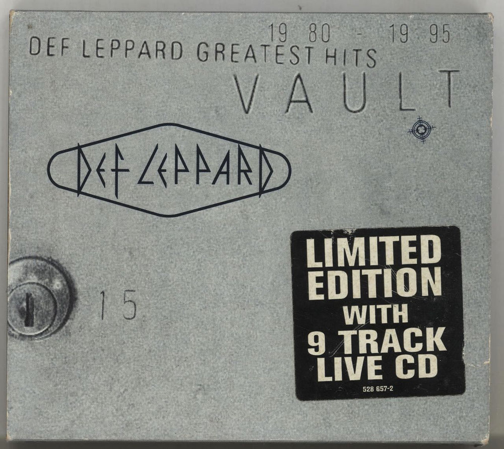 Def Leppard Vault + Slipcase UK 2 CD album set (Double CD) 528657-2