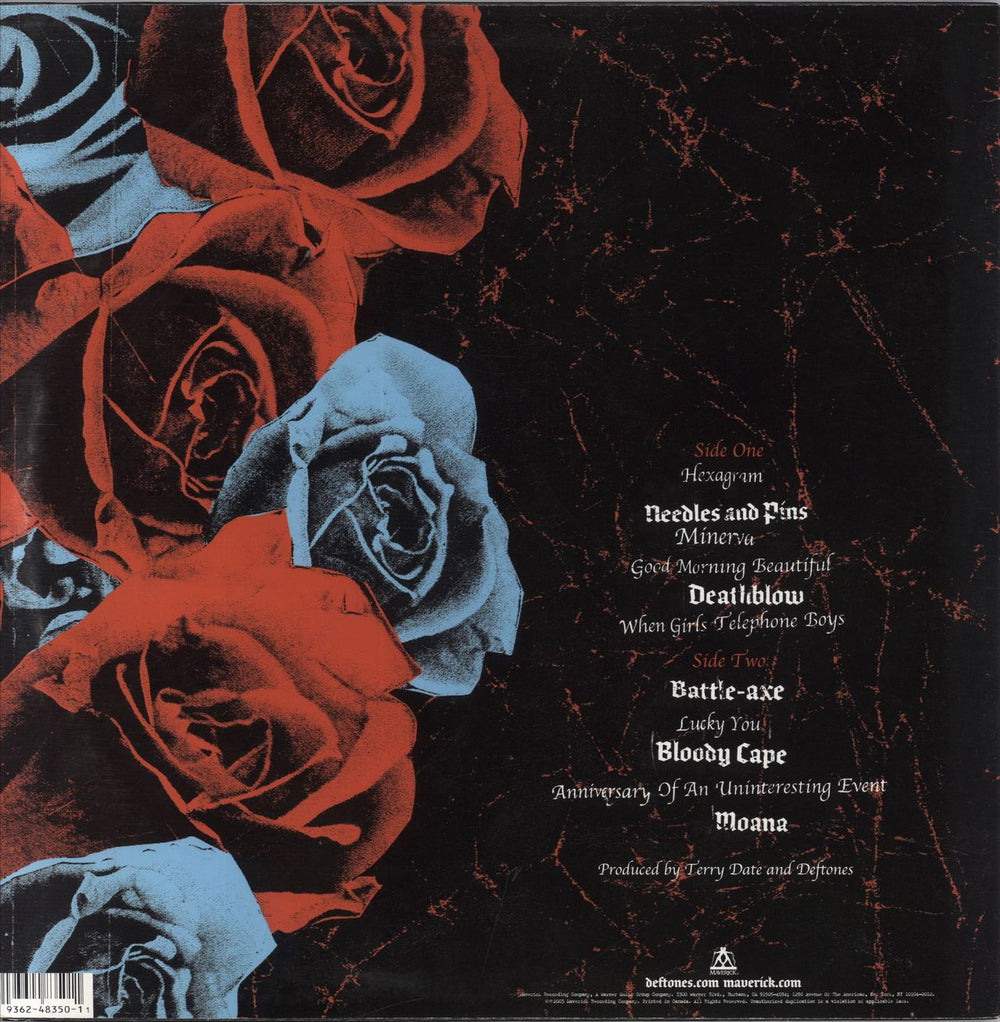 Deftones Deftones US vinyl LP album (LP record) 093624835011