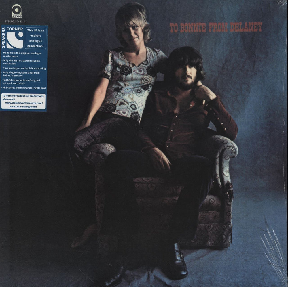 Delaney & Bonnie To Bonnie From Delaney + Hype Sticker - 180g German vinyl LP album (LP record) SD33-341