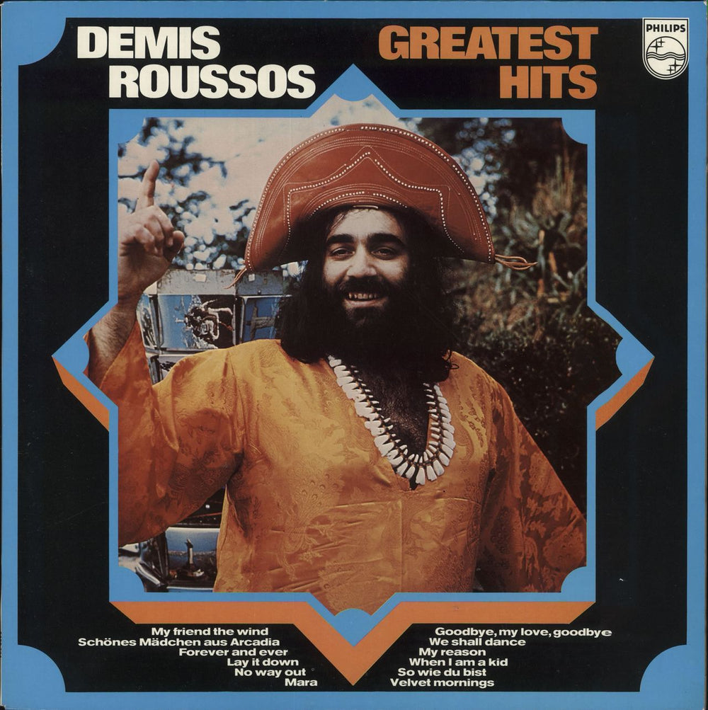 Demis Roussos Greatest Hits Dutch vinyl LP album (LP record) 6499724