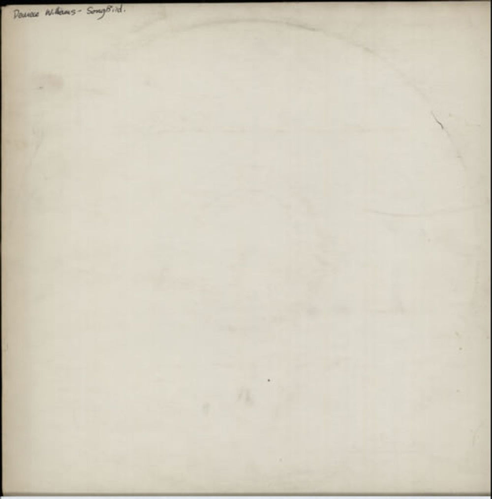 Deniece Williams Song Bird - Test Pressing UK vinyl LP album (LP record) CBS86046