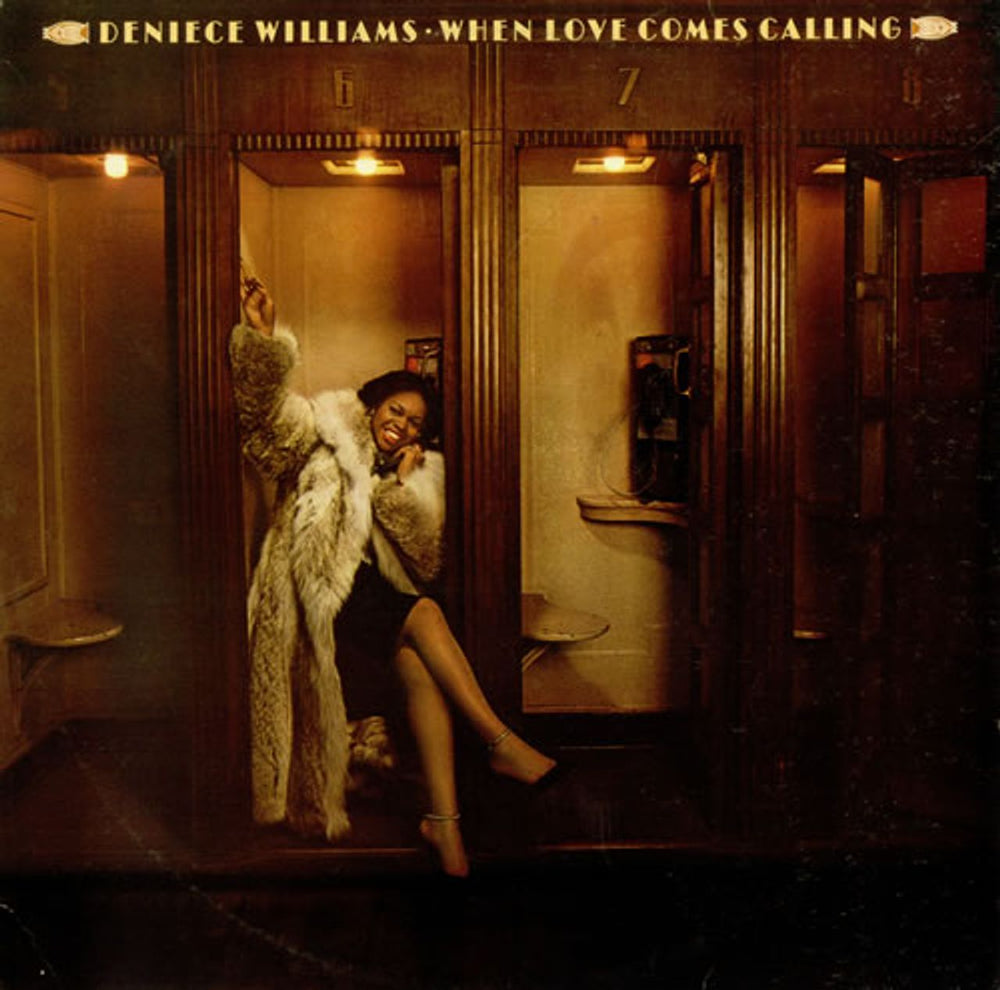 Deniece Williams When Love Comes Calling UK vinyl LP album (LP record) 83202