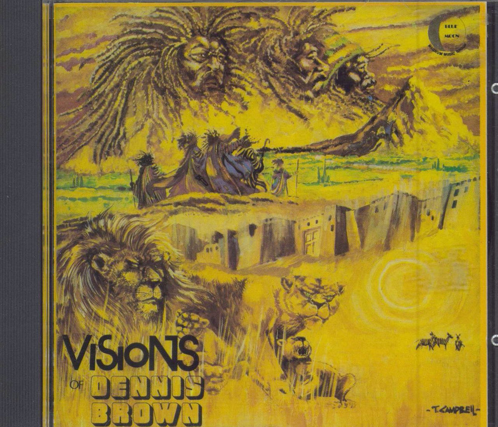 Dennis Brown Visions Of Dennis Brown UK CD album (CDLP) CDBM021