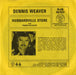 Dennis Weaver Hubbardville Store - Promo Sleeve UK Promo 7" vinyl single (7 inch record / 45) DJS10707