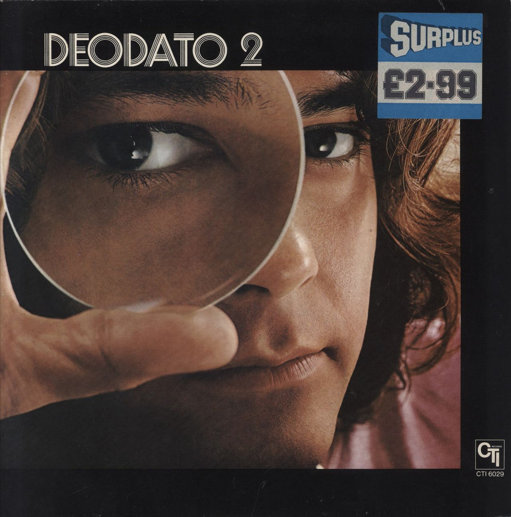 Deodato Deodato 2 Dutch vinyl LP album (LP record) CTI6029