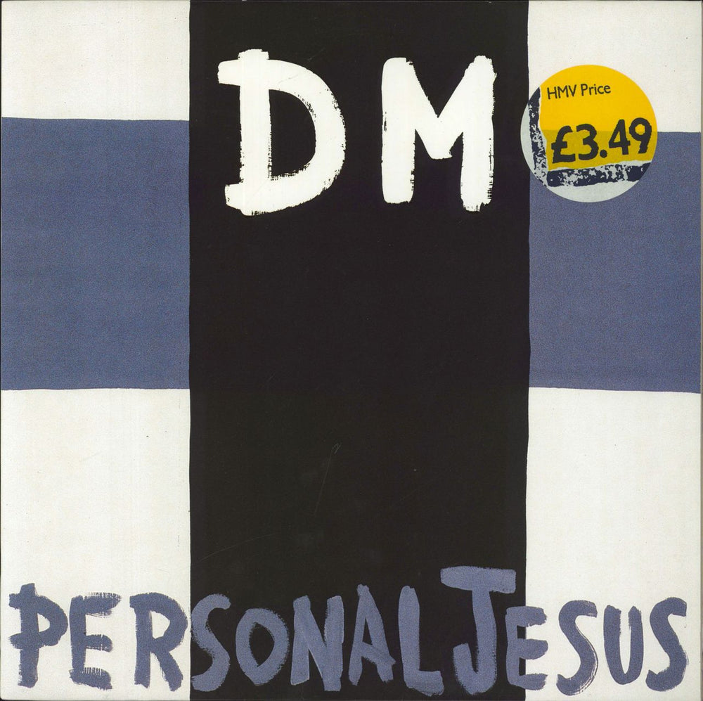 Depeche Mode Personal Jesus - Price stickered UK 12" vinyl single (12 inch record / Maxi-single) 12BONG17