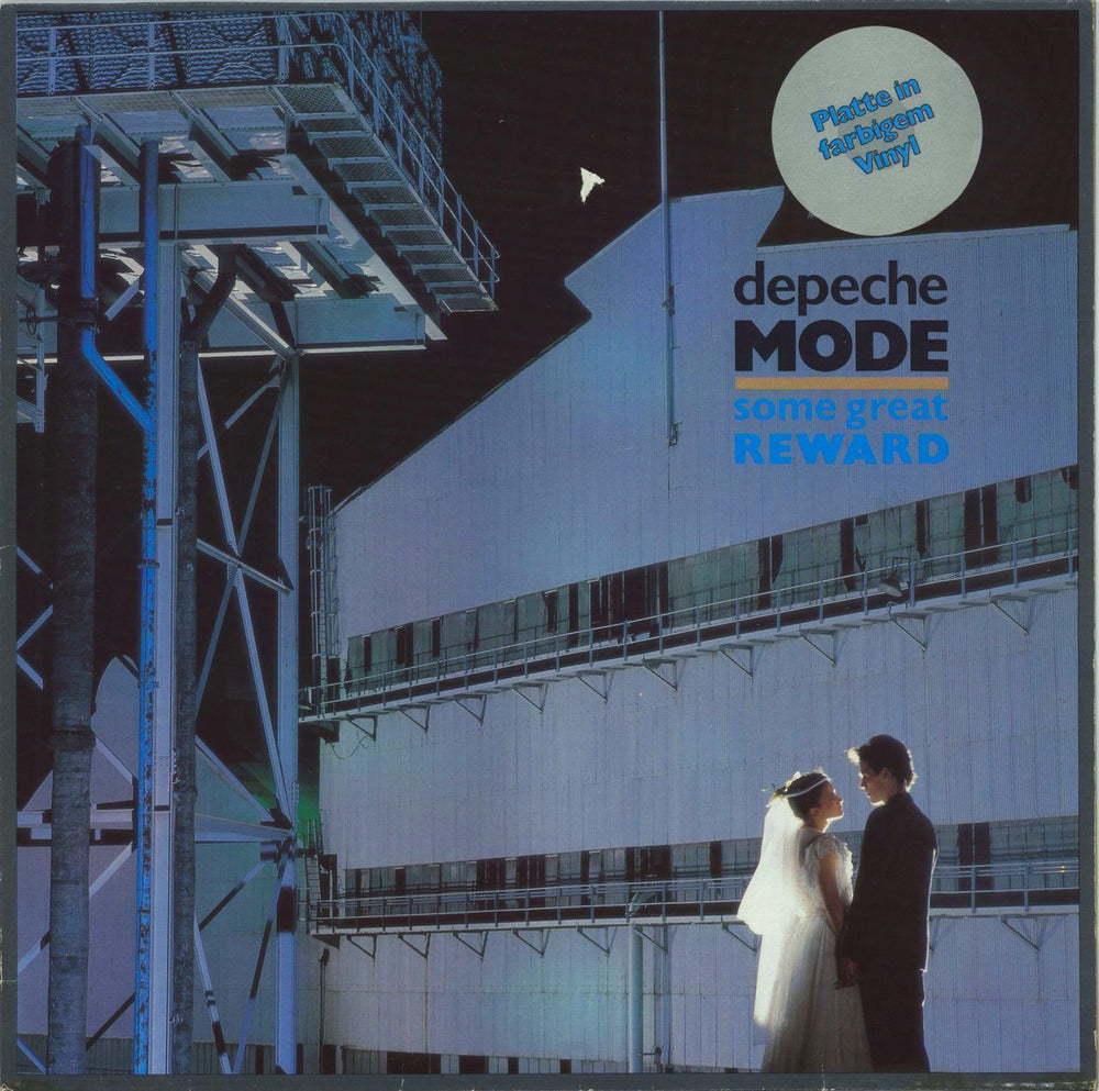 Depeche Mode Some Great Reward - Grey Vinyl - stickered - EX German vinyl LP album (LP record) INT146.812