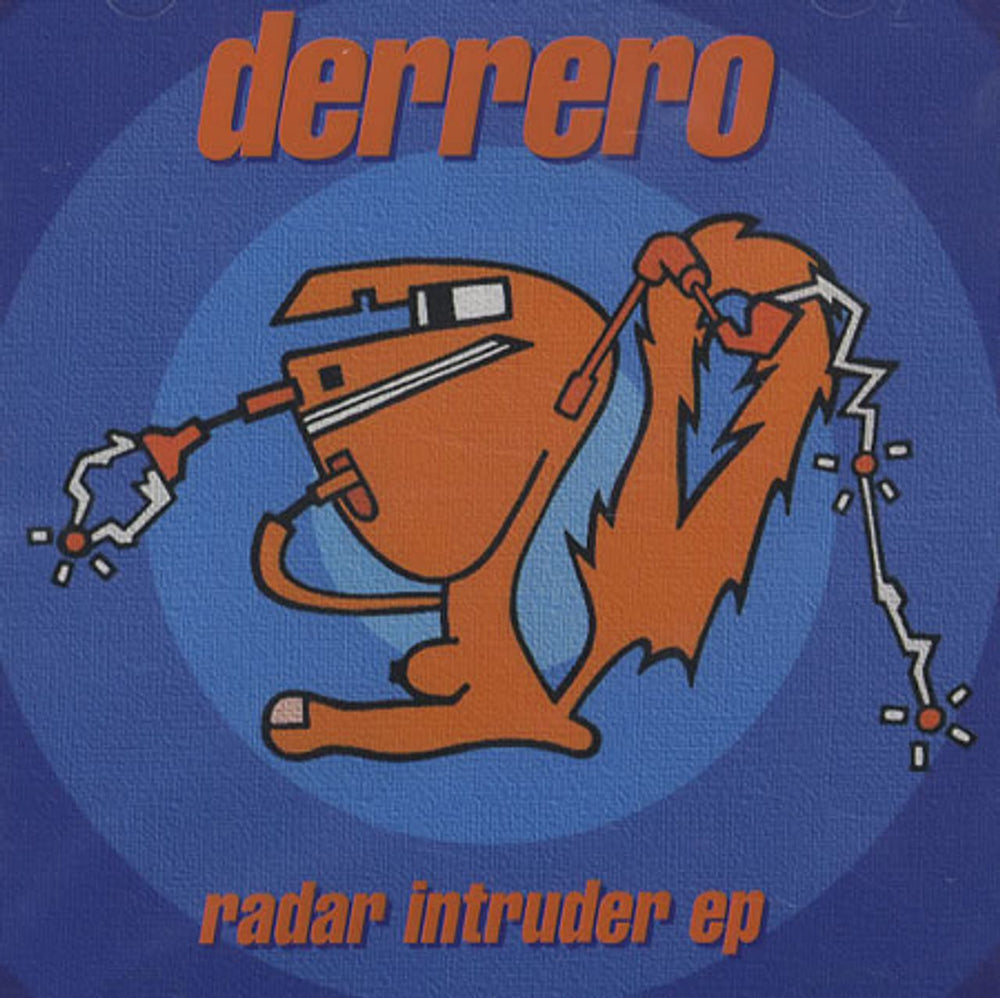 Derrero Radar Intruder EP UK CD single (CD5 / 5") BNR104CD