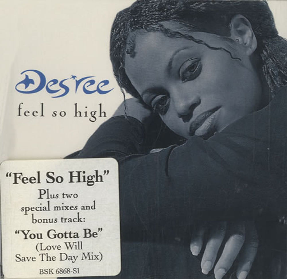 Des'ree Feel So High US Promo CD single (CD5 / 5") BSK6868