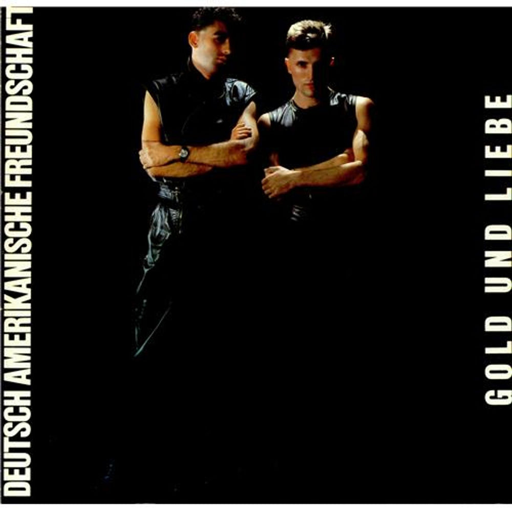 Deutsch Amerikanische Freundschaft Gold Und Liebe UK vinyl LP album (LP record) V2218